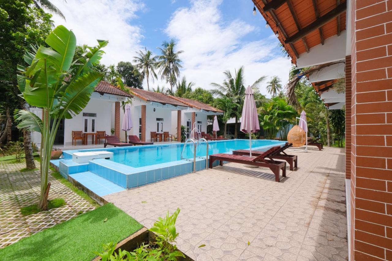 Duc Anh Bungalow Bed and Breakfast Phu Quoc Exterior foto