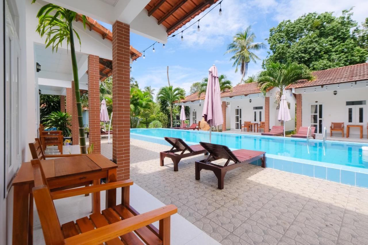 Duc Anh Bungalow Bed and Breakfast Phu Quoc Exterior foto