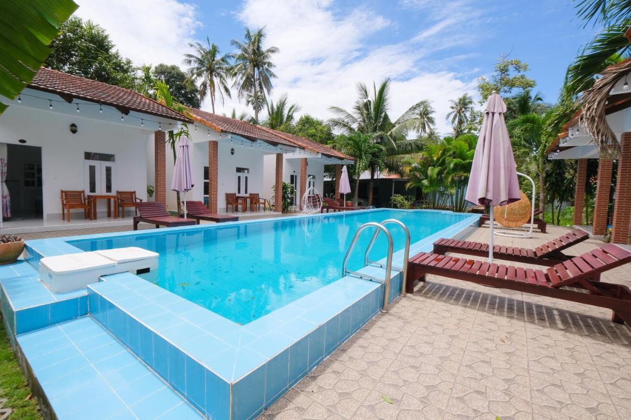 Duc Anh Bungalow Bed and Breakfast Phu Quoc Exterior foto