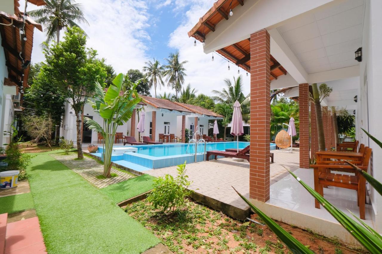 Duc Anh Bungalow Bed and Breakfast Phu Quoc Exterior foto