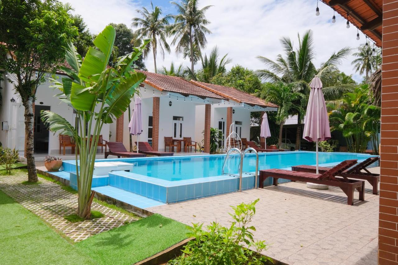 Duc Anh Bungalow Bed and Breakfast Phu Quoc Exterior foto